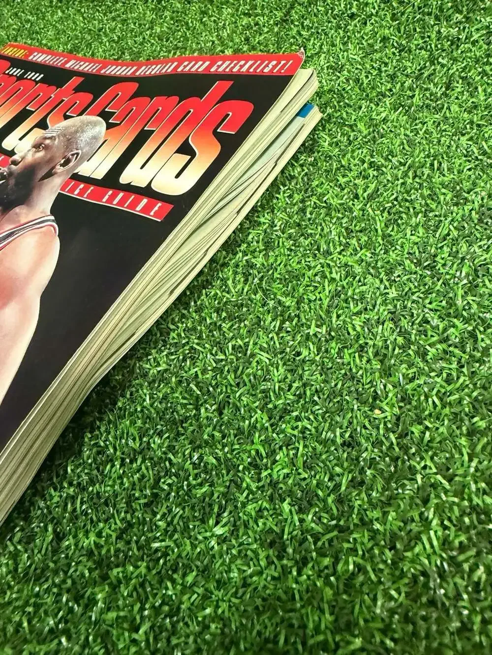 Sports Cards Magazine June 1996 featuring Michael Jordan